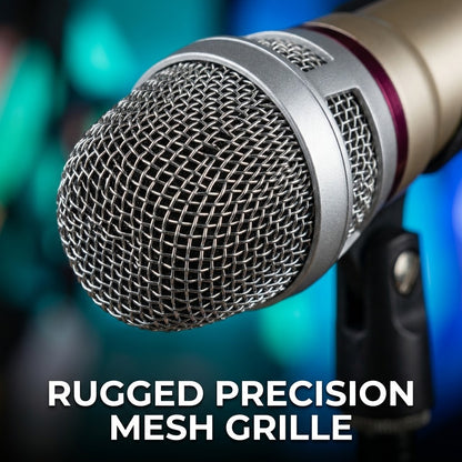 Dynamic Wired Vocal Microphone – Handheld Stage Mic for Karaoke, Home Audio & PA Speakers