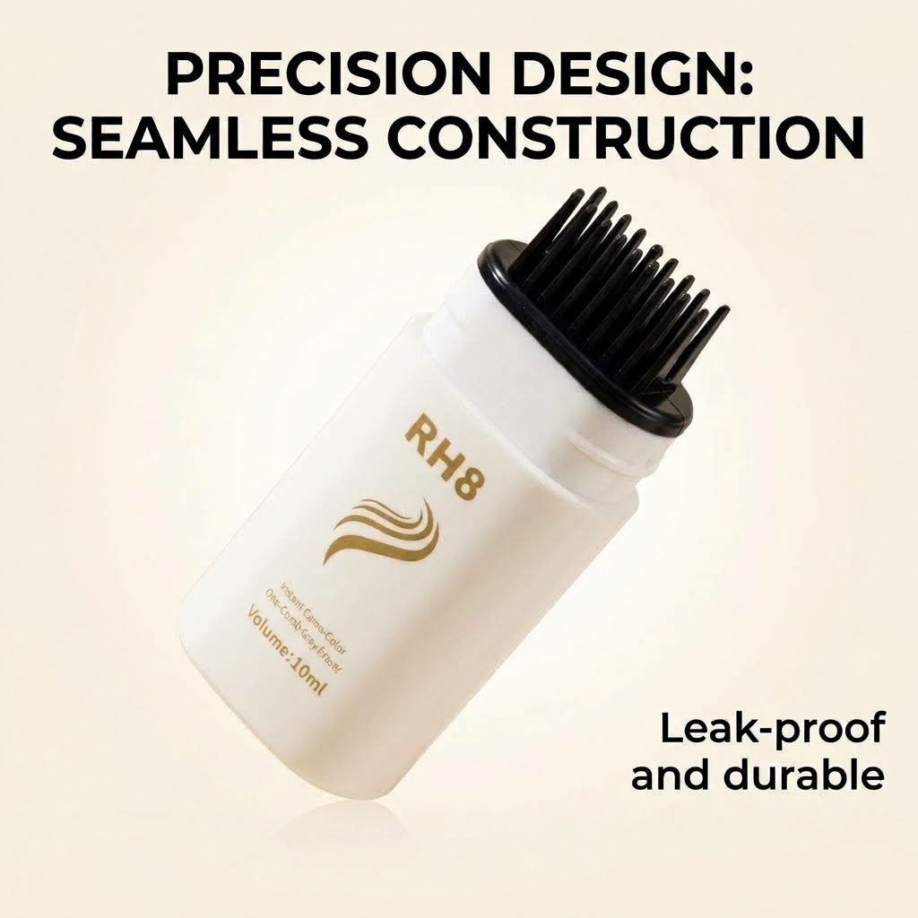 2-in-1 Hair Color Stick & Comb – Portable Root Touch-Up Hair Coloring Brush
