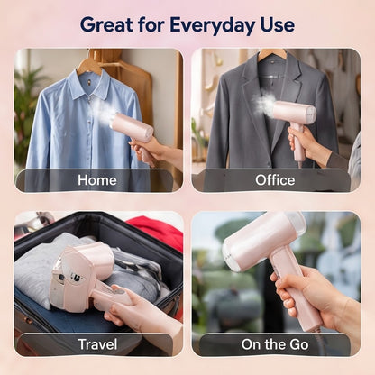 Mini Foldable Steam Iron – Portable Handheld Garment Wrinkle Remover