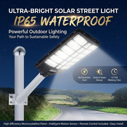 IP65 Waterproof Solar LED Street Light – Outdoor Solar Lamp