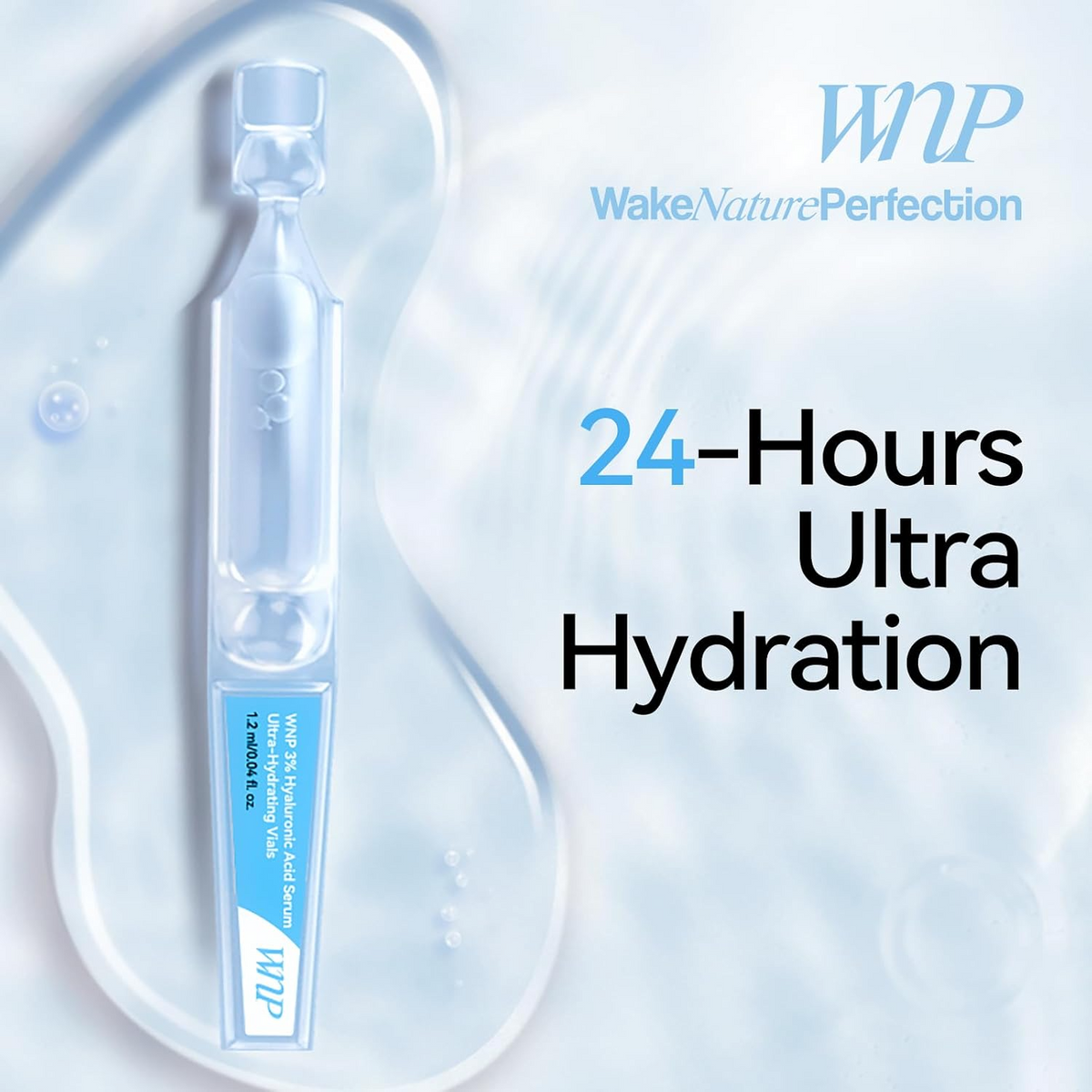 3% Hyaluronic Acid Serum Vials – Hydrating Facial Care