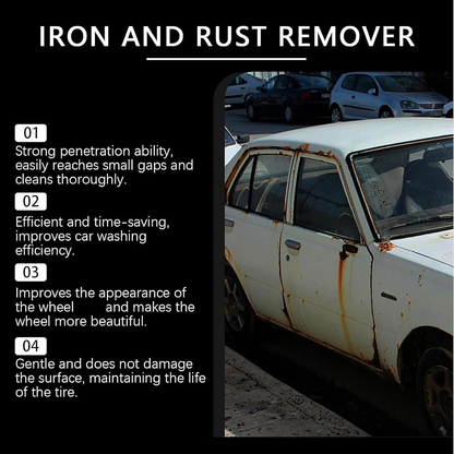 Glossy Surface Renovation Cleaning Agent – Rust, Stain Removal & Polishing Care for Cars
