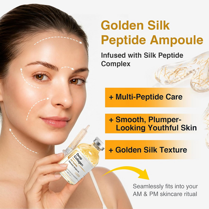 Collagen Silk Peptide Firming Face Serum – Anti-Wrinkle Facial Essence