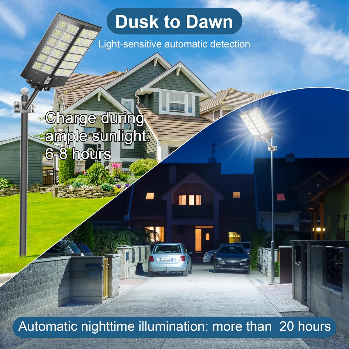IP65 Waterproof Solar LED Street Light – Outdoor Solar Lamp