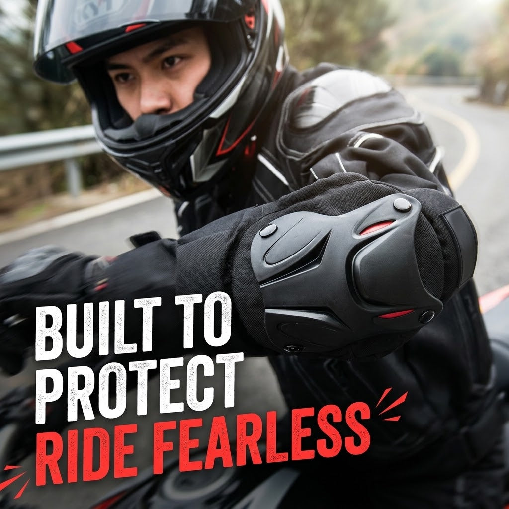 Knee & Elbow Protection Shock-Absorbing for  Motorcycle & Outdoor Sports