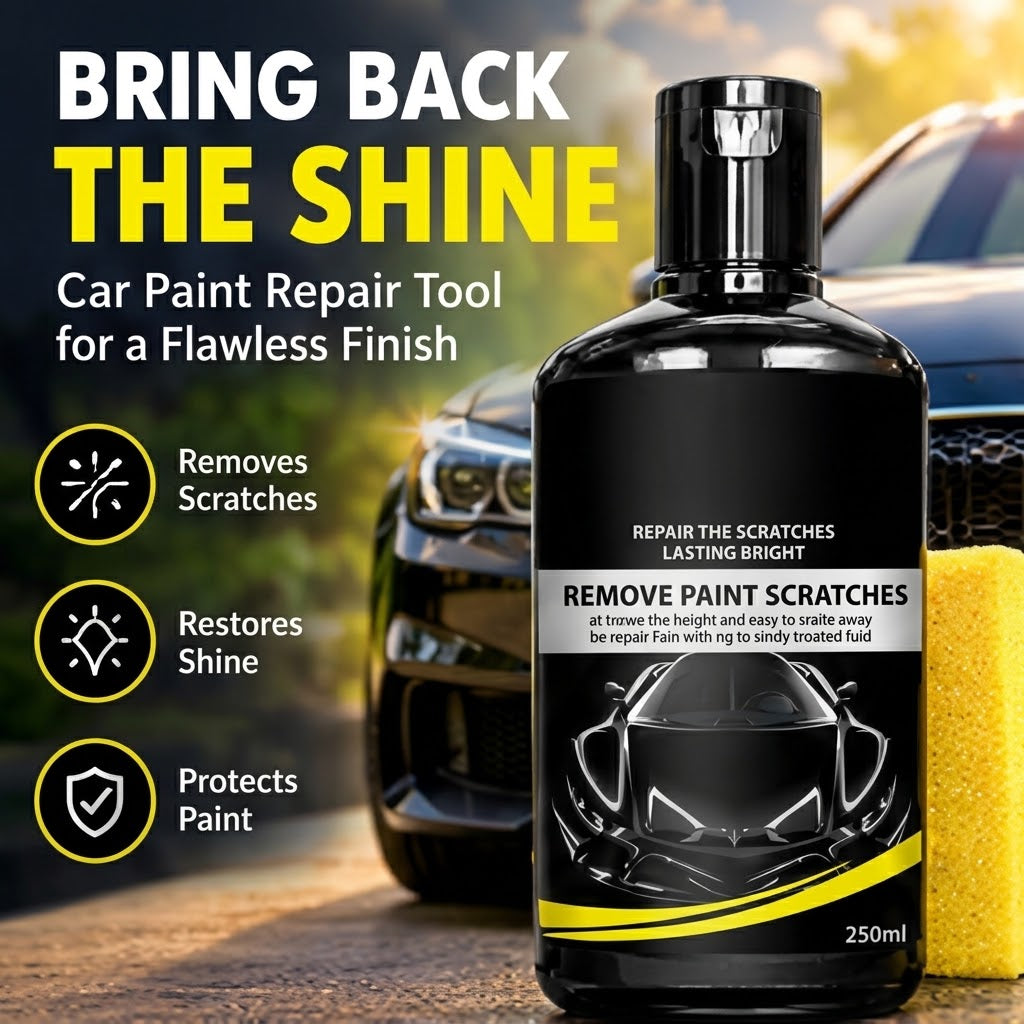 Scratch Repair Wax & Polishing Compound – Paint Surface Scratch Remover & Shine Restorer