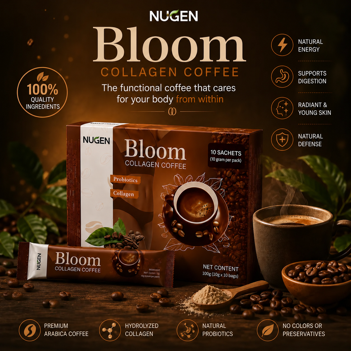 Bloom Collagen Coffee