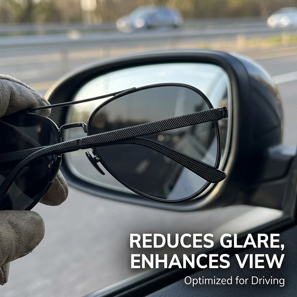 Men’s Classic Sports Sunglasses – UV-Resistant Eyewear for Driving, Cycling &amp; Outdoor Activities