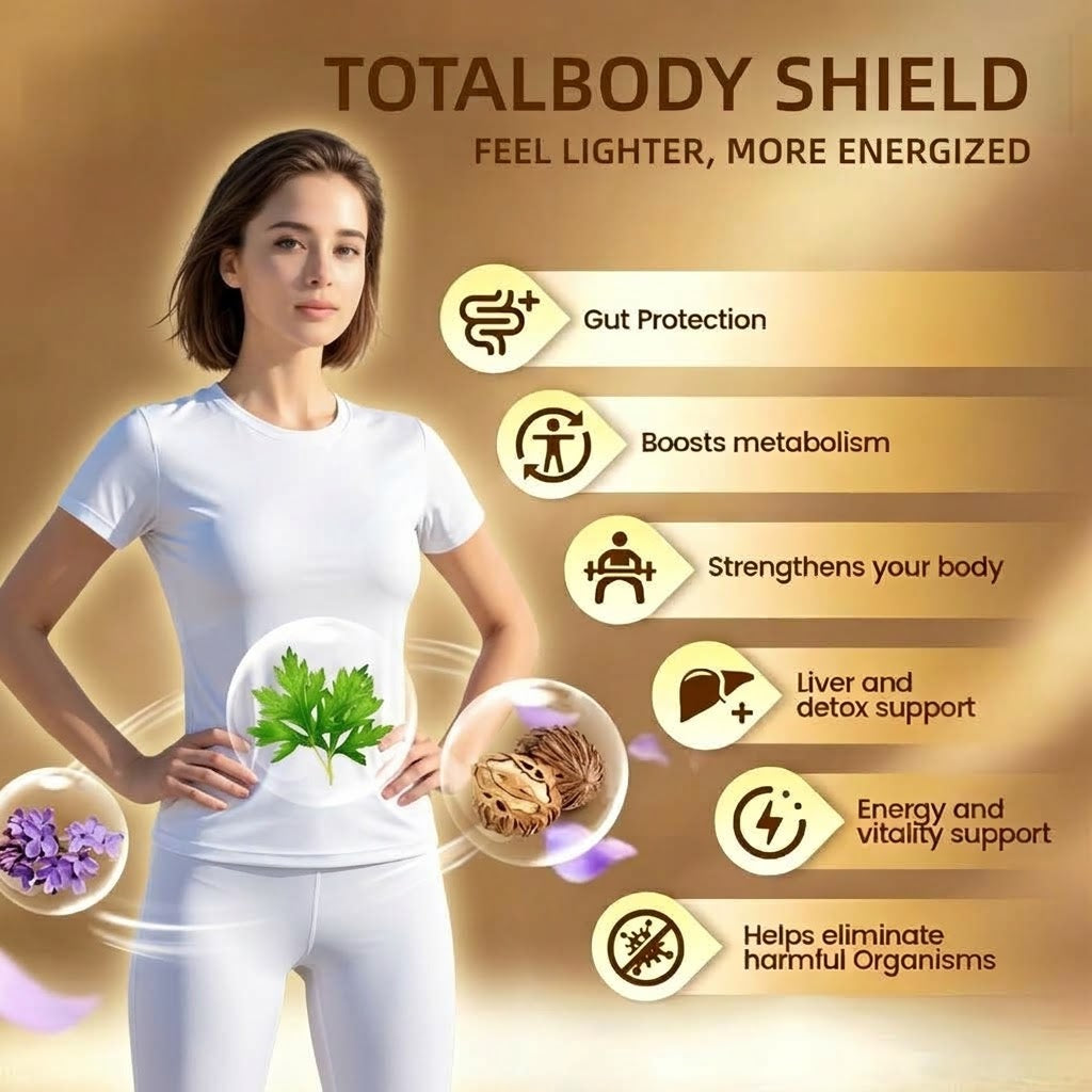 Daily Herbal Supplement Softgels – Wormwood & Black Walnut Extract for Digestive Wellness