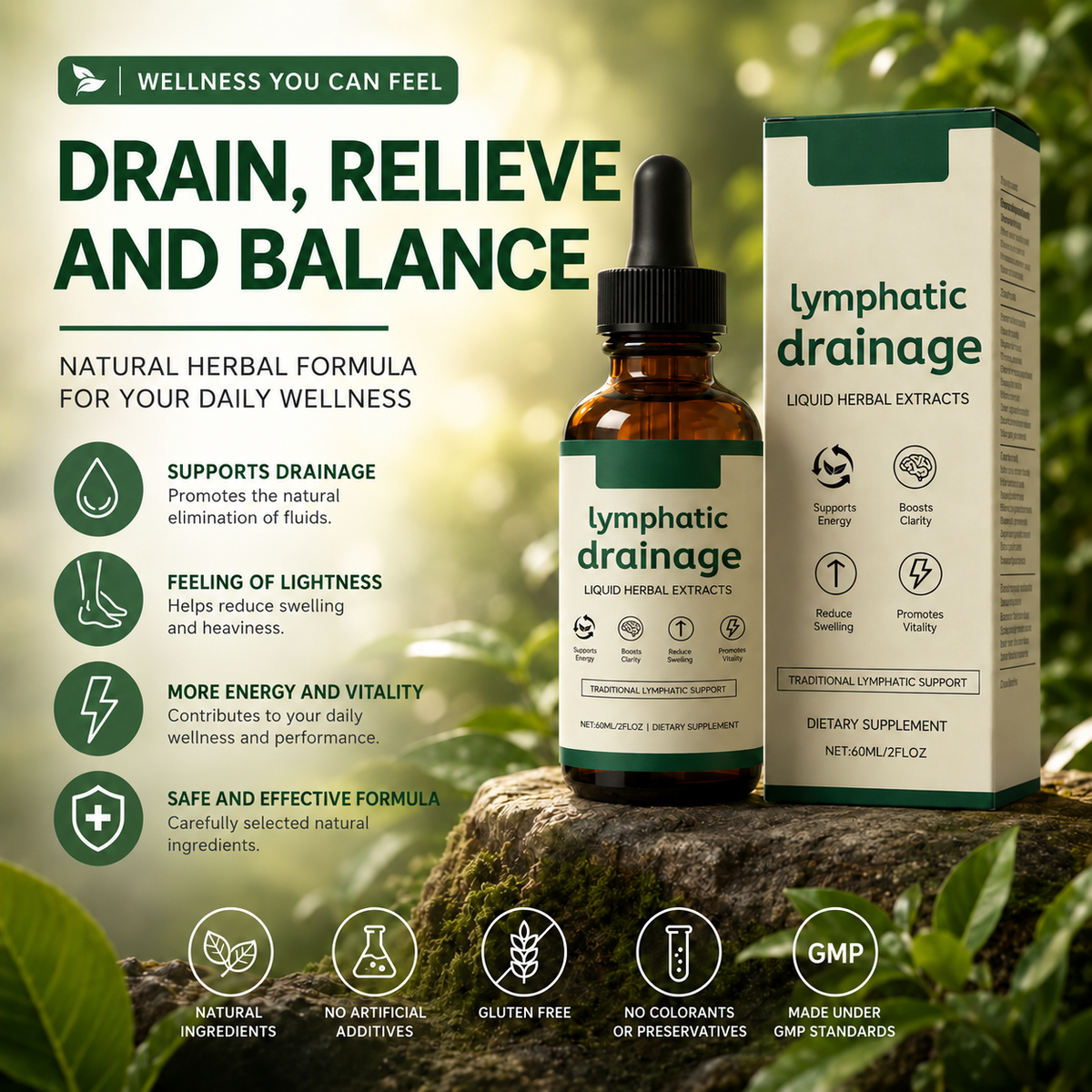 Detox Drops for Lymphatic Wellness