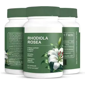 Rhodiola Rosea restores energy, focus and mental calm